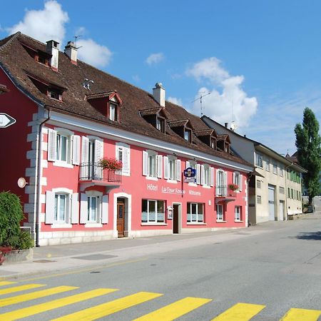 Hotel-Rotisserie La Tour Rouge Delémont Eksteriør billede
